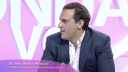 Il Dr. Matteo Malacco, chirurgo plastico, ricostruttivo ed estetico, parla di botulino e acido ialuronico - In Onda con Voi, TeleTicino, 30/03/17